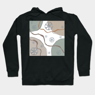 Abstract Winter Hoodie